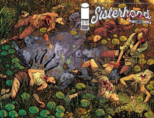 SISTERHOOD A HYDE STREET STORY #5 COVER B BRYAN HITCH & BRAD ANDERSON WRAPAROUND