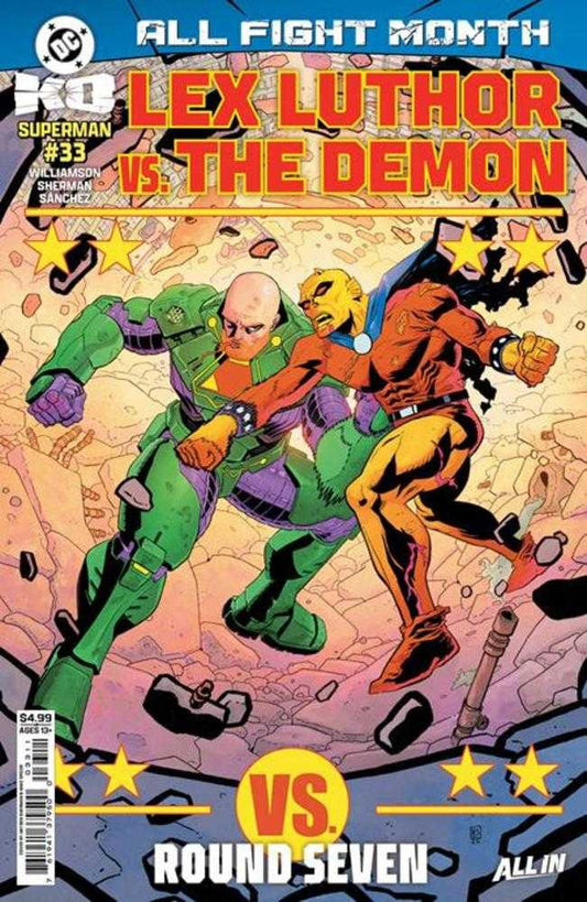 SUPERMAN #33 COVER A HAYDEN SHERMAN (DC K.O.) (DC 2025) 1st Print Comic