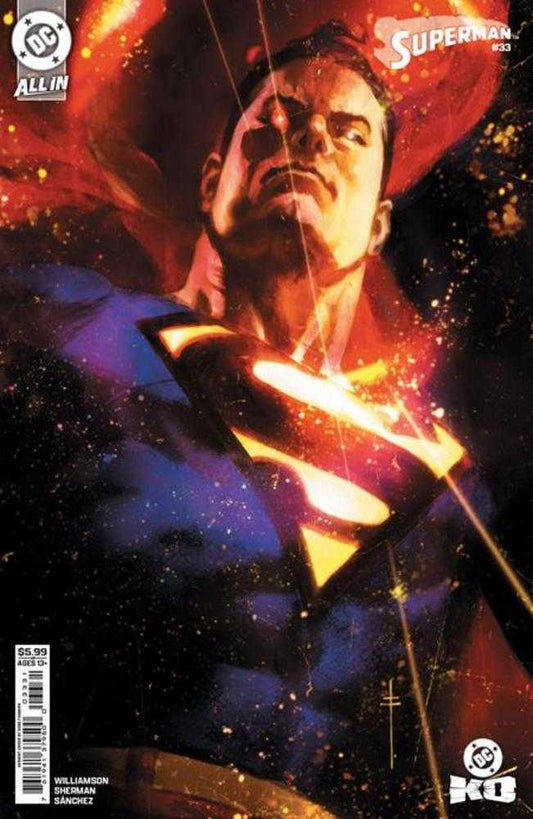 SUPERMAN #33 COVER C SEBASTIAN FIUMARA CARD STOCK VARIANT (DC K.O.) (DC 2025)
