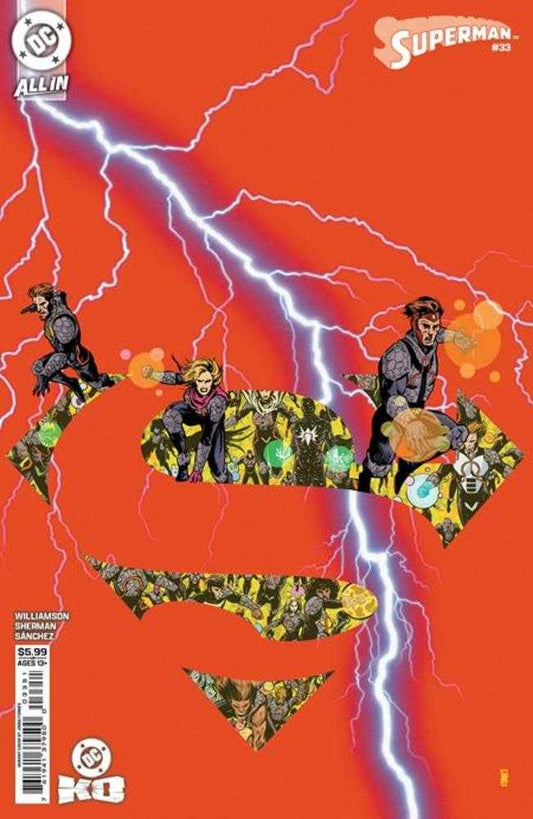 SUPERMAN #33 COVER E JORGE FORNES CARD STOCK VARIANT (DC K.O.) (DC 2025) Comic