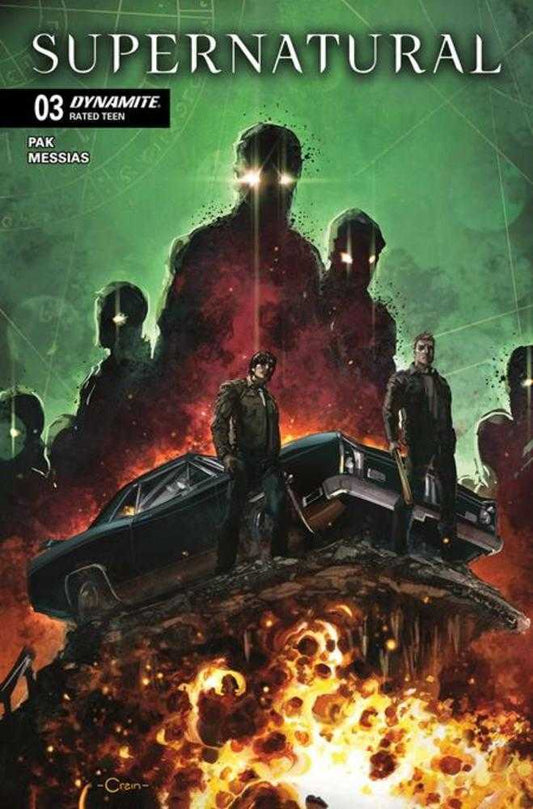 SUPERNATURAL #3 COVER A CLAYTON CRAIN (Dynamite Entertainment 2025) Comic