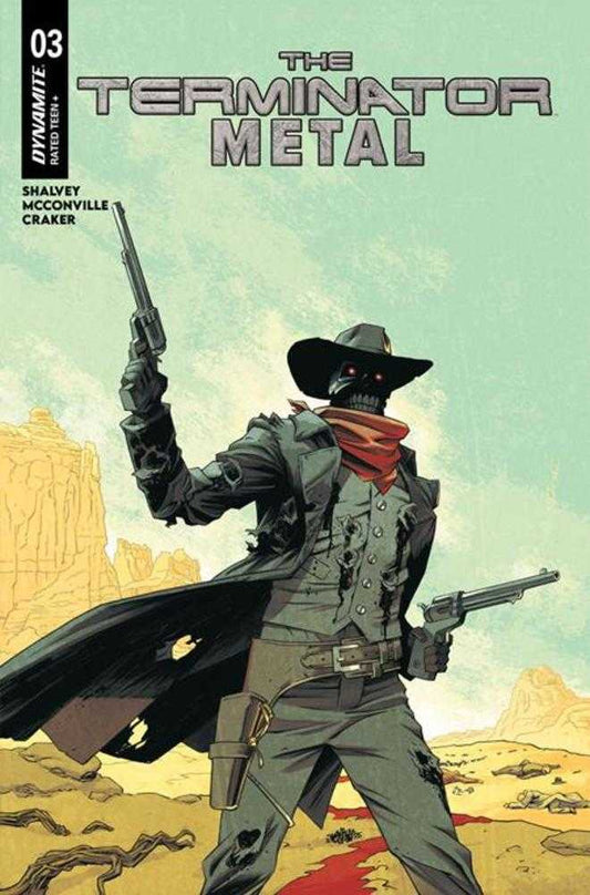 TERMINATOR METAL #3 COVER A DECLAN SHALVEY