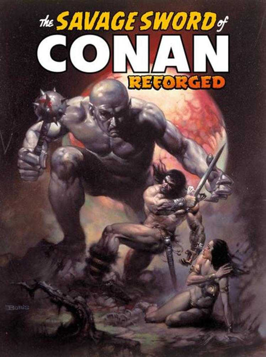 SAVAGE SWORD OF CONAN REFORGED #2 COVER B BORIS VALLEJO VARIANT (MATURE) (2025)