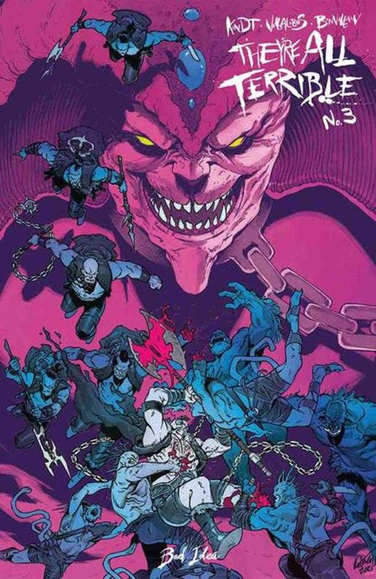 THEYRE ALL TERRIBLE #3 (OF 4) COVER B ROBERT GILL VARIANT