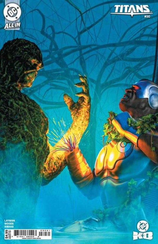 TITANS #30 COVER C MARK SPEARS CARD STOCK VARIANT (DC K.O.) (DC 2025) Comic