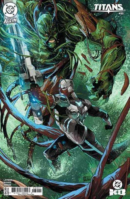 TITANS #30 COVER D EDWIN GALMON CARD STOCK VARIANT (DC K.O.) (DC 2025) Comic