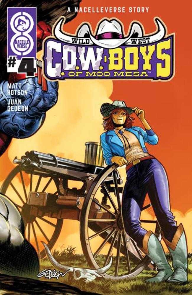 WILD WEST COW BOYS OF MOO MESA #4 COVER A JUAN GEDEON (Oni Press 2025) Comic