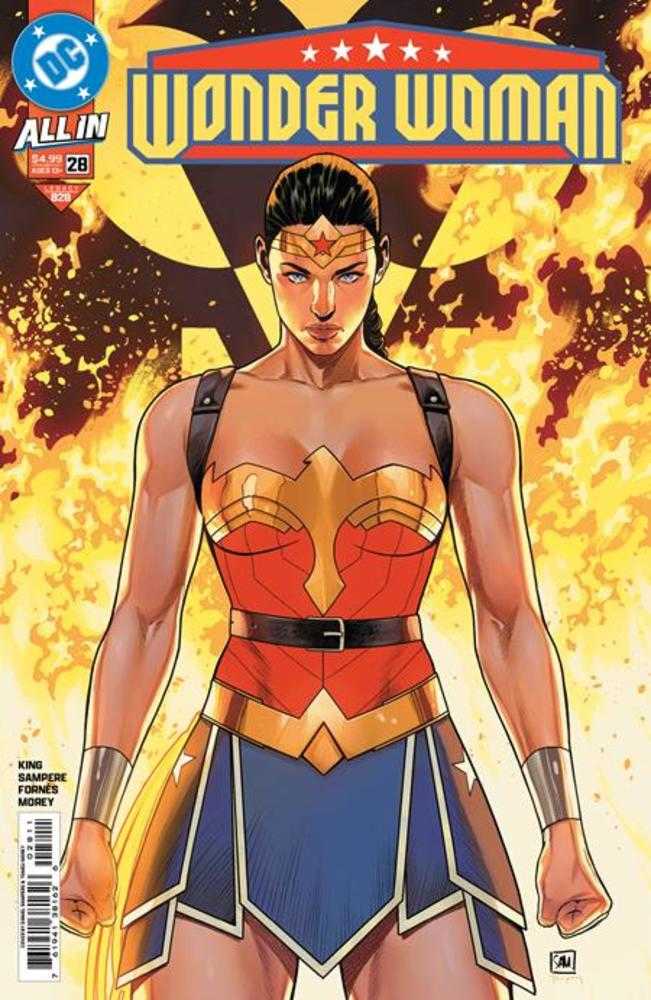 WONDER WOMAN #28 COVER A DANIEL SAMPERE (DC 2025) 1st Print Comic