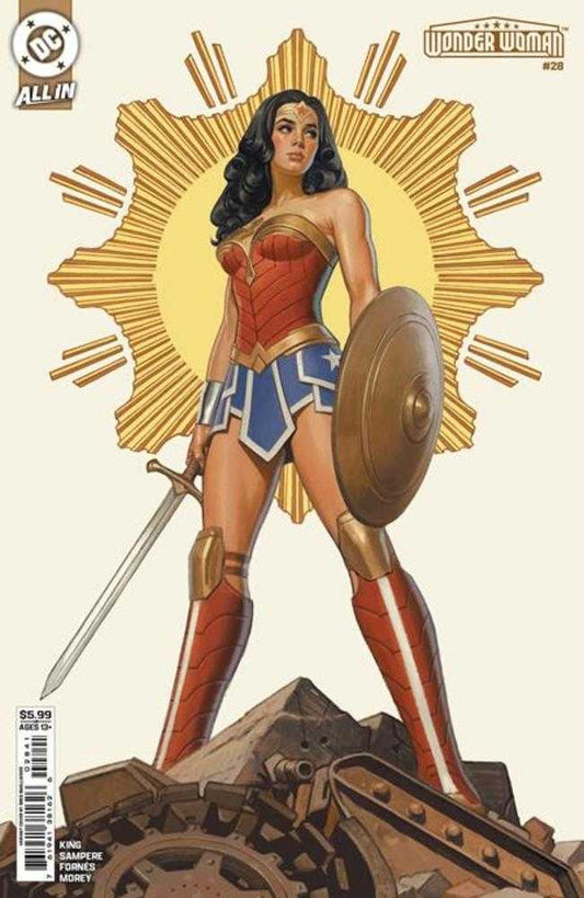 WONDER WOMAN #28 COVER D GREG SMALLWOOD CARD STOCK VARIANT (DC 2025) Comic