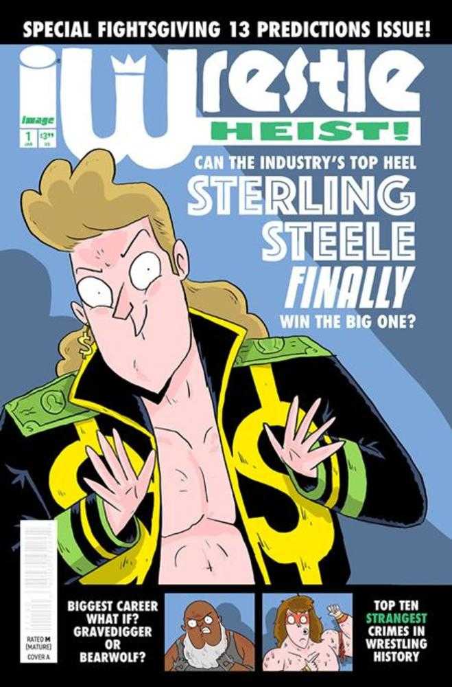 WRESTLE HEIST #1 (OF 5) COVER A KYLE STARKS (Image 2025) 1st Print Comic