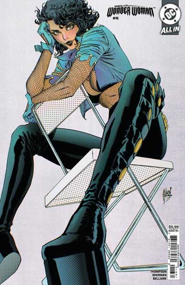 ABSOLUTE WONDER WOMAN #16 COVER C GUILLEM MARCH CARD STOCK VARIANT (2026) Comic