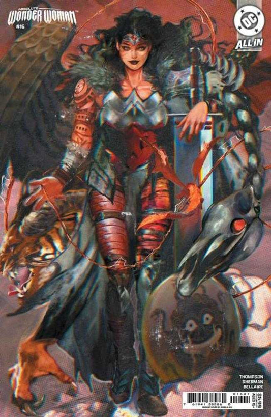 ABSOLUTE WONDER WOMAN #16 COVER E ANGELA WU CARD STOCK VARIANT (DC 2026) Comic