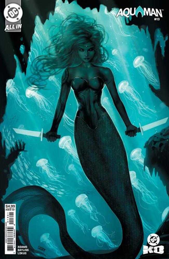 AQUAMAN #13 COVER B NATHAN SZERDY CARD STOCK VARIANT (DC 2026) 1st Print Comic