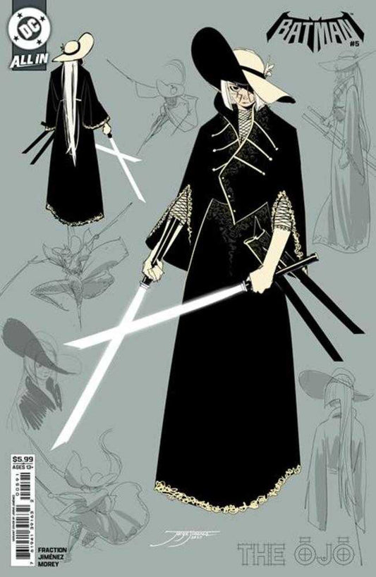 BATMAN #5 COVER G JORGE JIMENEZ THE OJO DESIGN CARD STOCK VARIANT (2026) Comic