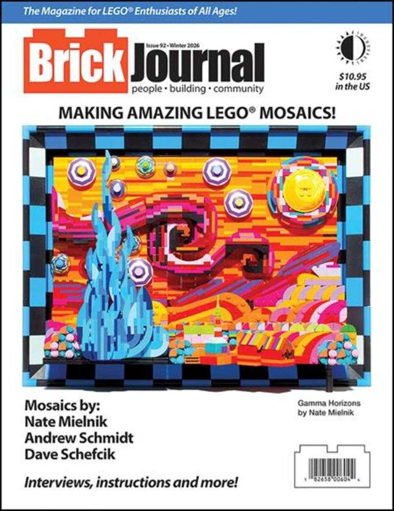 BRICKJOURNAL #92 (Twomorrows Publishing 2026) Magazine