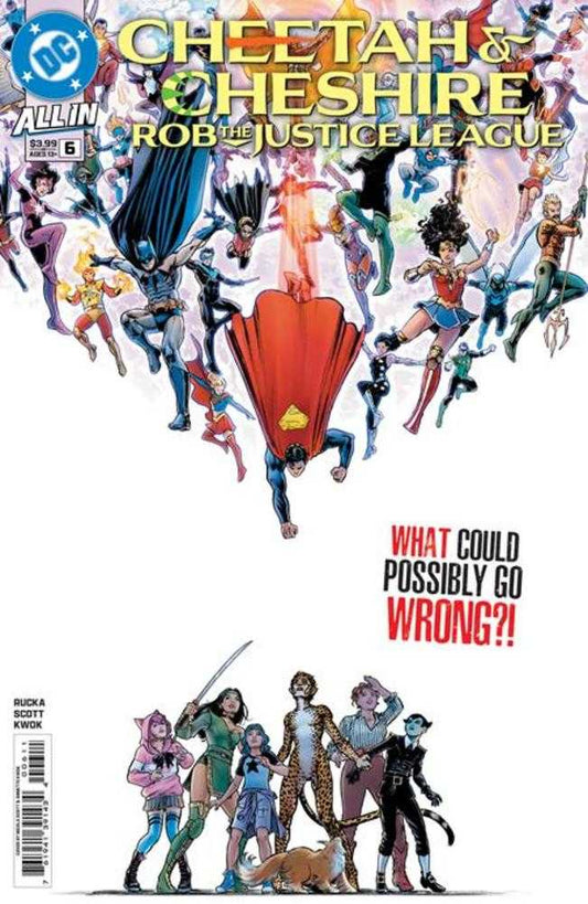 CHEETAH AND CHESHIRE ROB THE JUSTICE LEAGUE #6 (DC 2026) 1st Print Comic