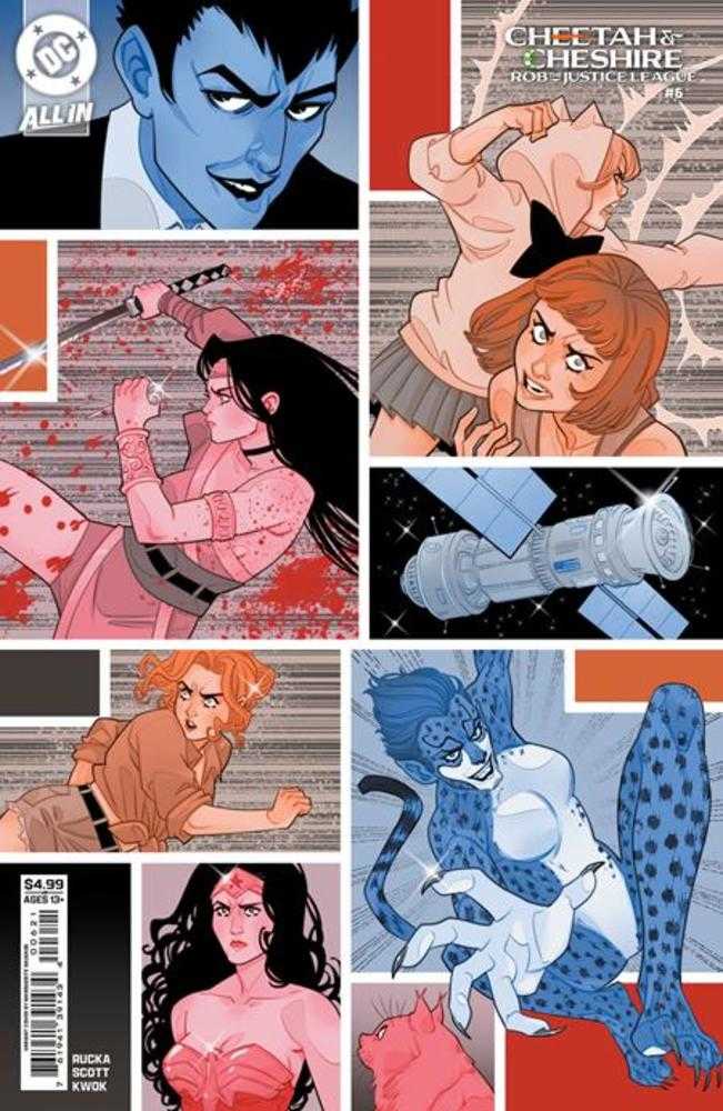 CHEETAH AND CHESHIRE ROB THE JUSTICE LEAGUE #6 (DC 2026) 1st Print Comic