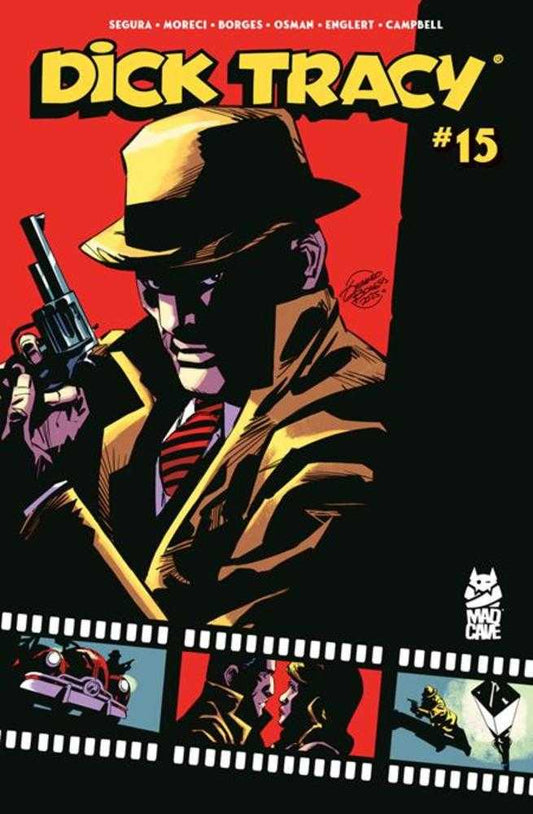 DICK TRACY #15 COVER A GERALDO BORGES MARK ENGLERT (Mad Cave Studios 2026) Comic