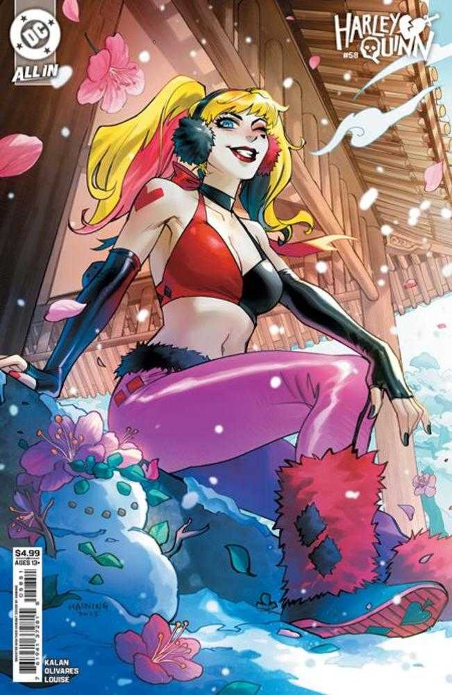 HARLEY QUINN #58 COVER E HAINING SWEATER WEATHER CARD STOCK VARIANT (2026) Comic