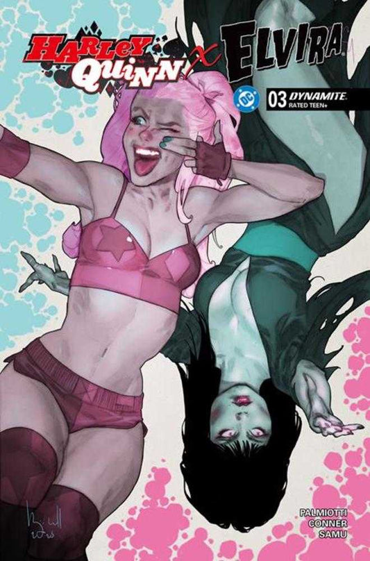 HARLEY QUINN X ELVIRA #4 COVER D BEN CALDWELL VARIANT (2026) Comic