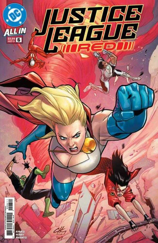 JUSTICE LEAGUE RED #6 COVER A CLAYTON HENRY (DC 2026) 1st Print Comic