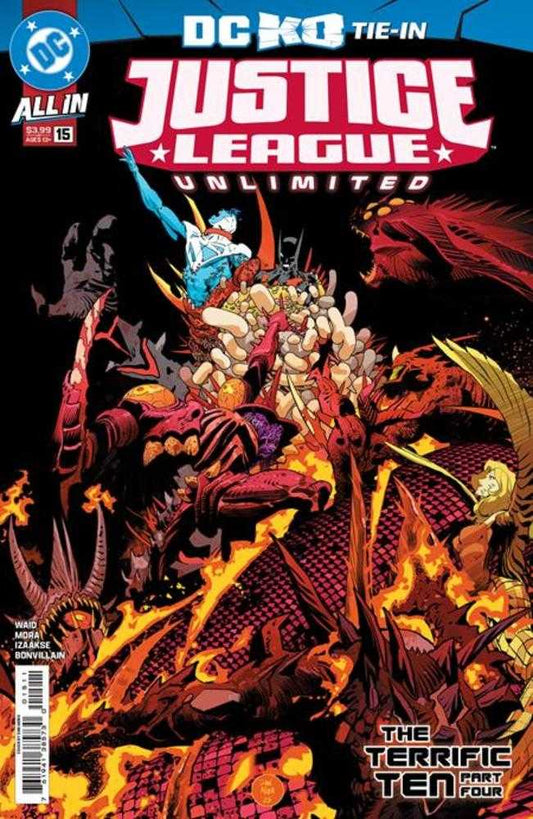 JUSTICE LEAGUE UNLIMITED #15 COVER A DAN MORA (DC K.O.) (DC 2026) Comic