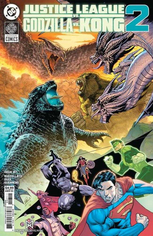 JUSTICE LEAGUE VS GODZILLA VS KONG 2 #7 COVER A CHRISTIAN DUCE (DC 2026) Comic