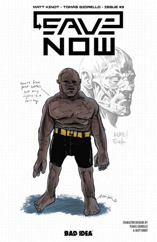 SAVE NOW #3 COVER B MATT KINDT TOMAS GIORELLO VARIANT (Bad Idea 2026) Comic