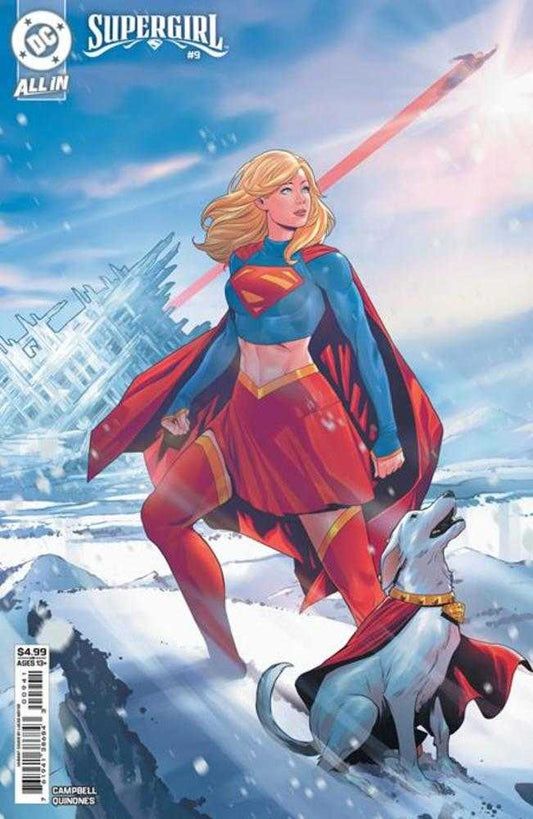 SUPERGIRL #9 COVER D LUCAS MEYER CARD STOCK VARIANT (DC 2026) 1st Print Comic