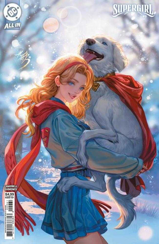 SUPERGIRL #9 COVER E FAN YANG SWEATER WEATHER CARD STOCK VARIANT (DC 2026) Comic