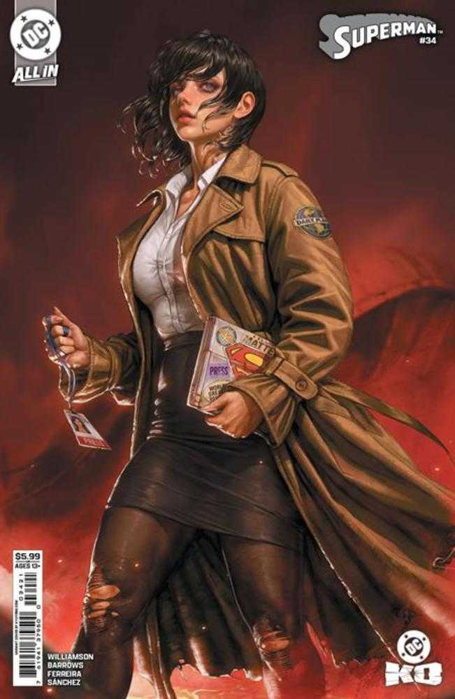 SUPERMAN #34 COVER B KYUYONG EOM CARD STOCK VARIANT (DC K.O.) (DC 2026) Comic