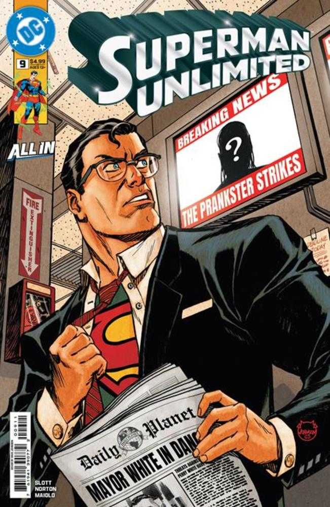 SUPERMAN UNLIMITED #9 COVER A DAVE JOHNSON (DC 2026) 1st Print Comic