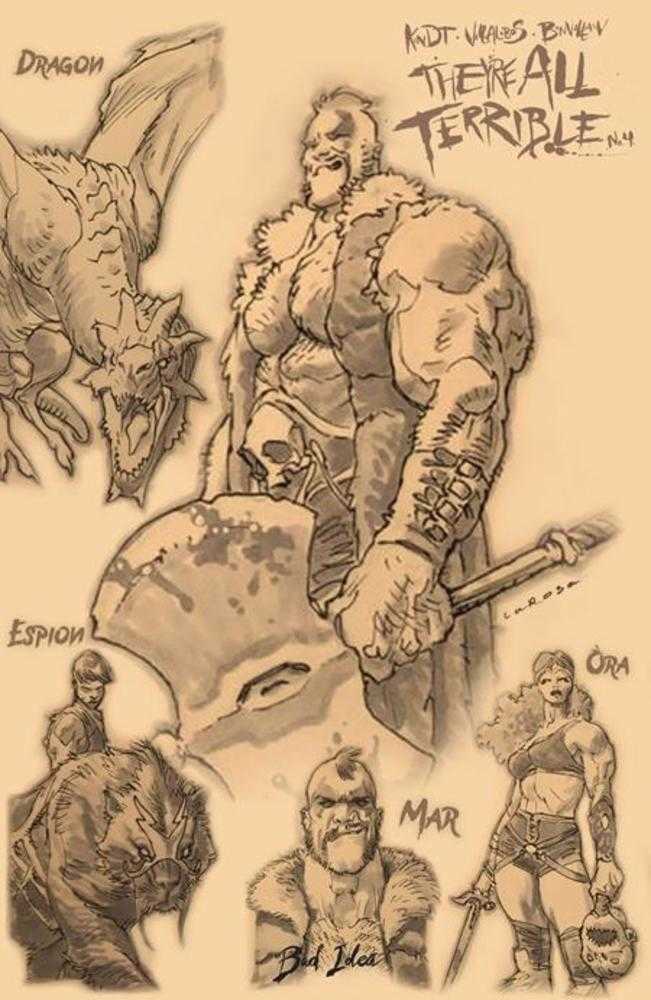 THEYRE ALL TERRIBLE #4 COVER B (Bad Idea 2026) 1st Print Comic