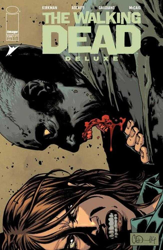 WALKING DEAD DELUXE #128 COVER B CHARLIE ADLARD & DAVE MCCAIG VARIANT