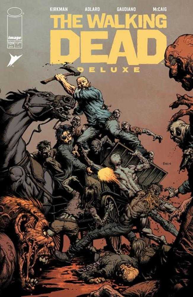 WALKING DEAD DELUXE #129 COVER A DAVID FINCH & DAVE MCCAIG (Image 2026) Comic