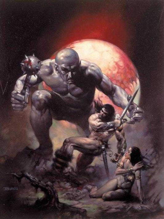 SAVAGE SWORD OF CONAN REFORGED #2 COVER D BORIS VALLEJO FULL ART VARIANT (2025)