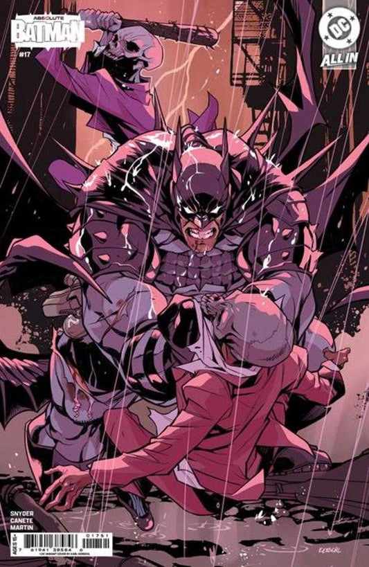 ABSOLUTE BATMAN #17 COVER E 1:25 KARL KERSCHL CARD STOCK VARIANT (2026) Comic