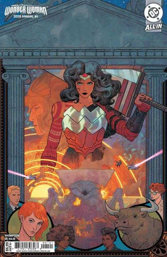 ABSOLUTE WONDER WOMAN ANNUAL 2026 #1 (ONE SHOT) COVER B HAYDEN SHERMAN CARD STOCK VAR