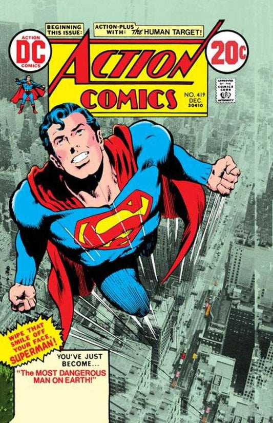 ACTION COMICS #419 FACSIMILE EDITION COVER A NEAL ADAMS (DC 2026) Comic