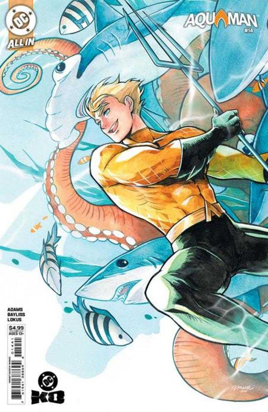 AQUAMAN #14 COVER D SAOWEE CARD STOCK VARIANT (DC 2026) 1st Print Comic