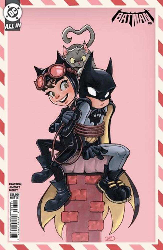 BATMAN #6 COVER F CHRISSIE ZULLO VALENTINES DAY CARD STOCK VARIANT (2026) Comic