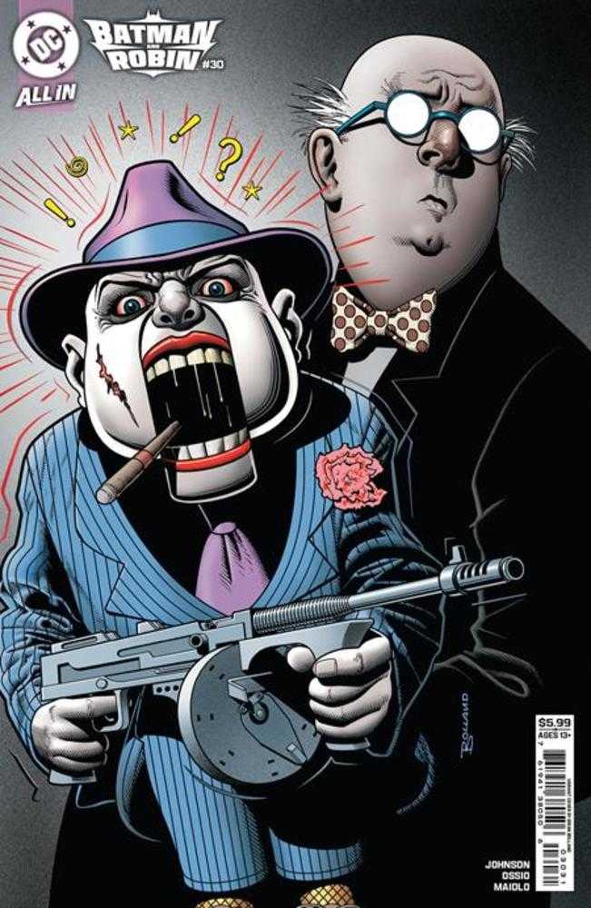 BATMAN AND ROBIN #30 COVER C BRIAN BOLLAND CARD STOCK VARIANT (DC 2026) Comic