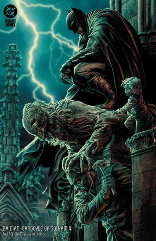 BATMAN GARGOYLE OF GOTHAM #4 COVER B LEE BERMEJO CARD STOCK VARIANT (MATURE) Comic