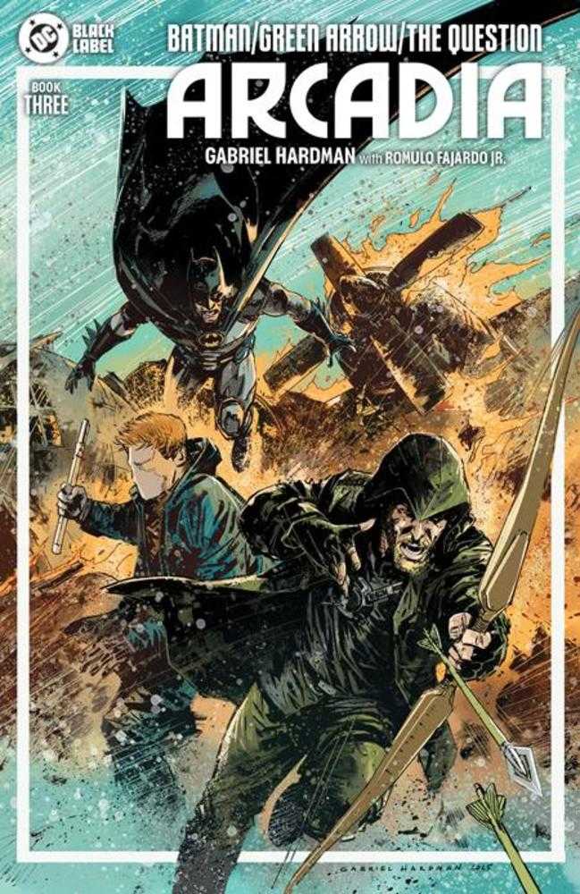 BATMAN GREEN ARROW THE QUESTION ARCADIA #3 COVER A GABRIEL HARDMAN (MATURE) Comic