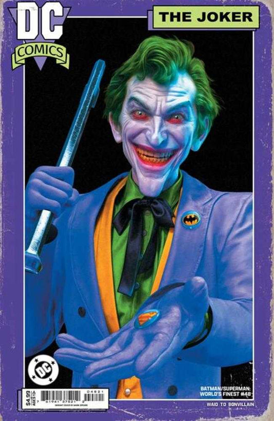 BATMAN SUPERMAN WORLDS FINEST #48 COVER B MARK SPEARS CARD STOCK VARIANT