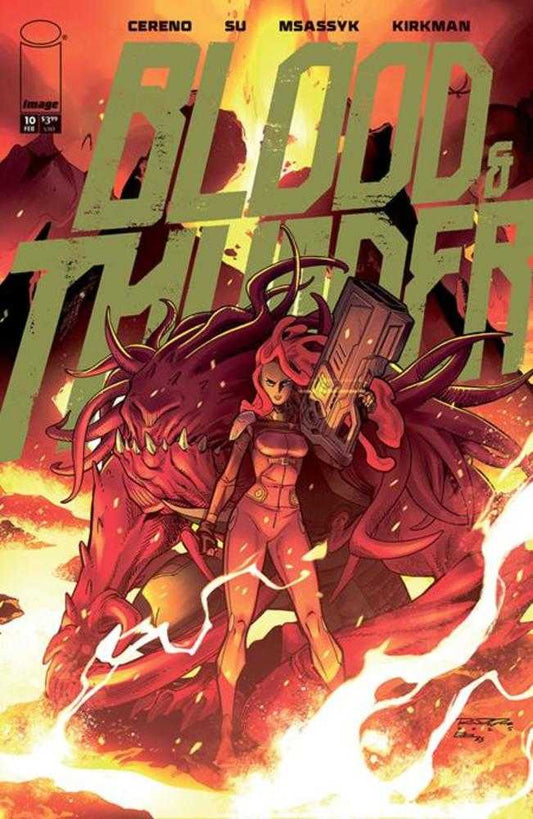 BLOOD & THUNDER #10 COVER B KHARY RANDOLPH & EMILIO LOPEZ VARIANT (MATURE)