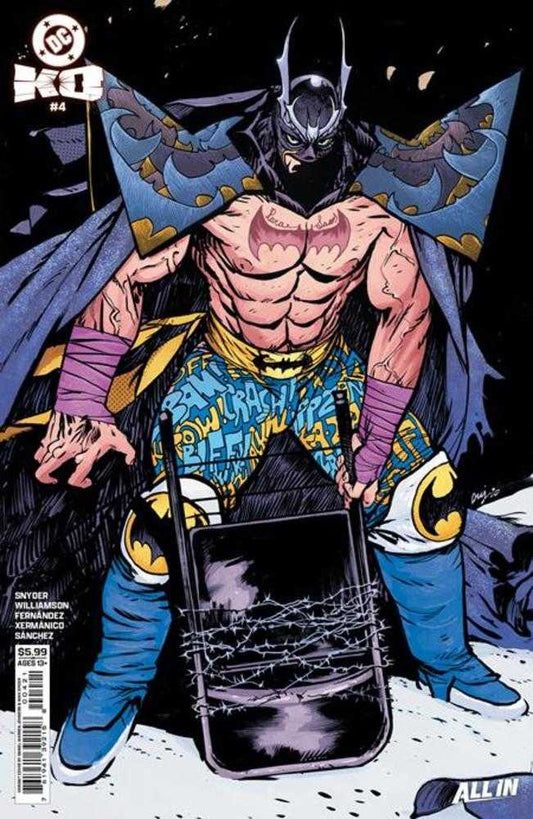 DC K.O. #4 COVER B DANIEL WARREN JOHNSON CARD STOCK VARIANT (DC 2026) Comic