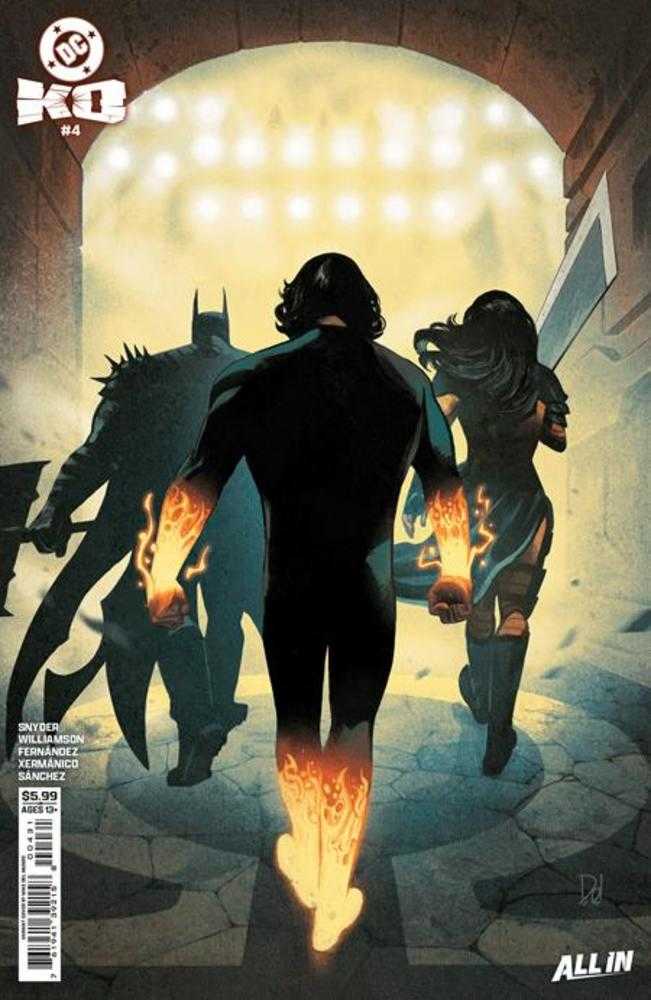 DC K.O. #4 COVER C MIKE DEL MUNDO CARD STOCK VARIANT (DC 2026) 1st Print Comic