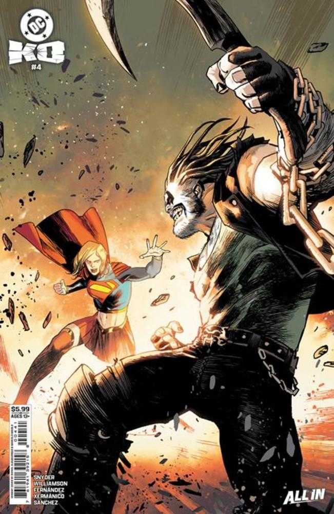 DC K.O. #4 COVER D RAFAEL ALBUQUERQUE CARD STOCK VARIANT (DC 2026) Comic
