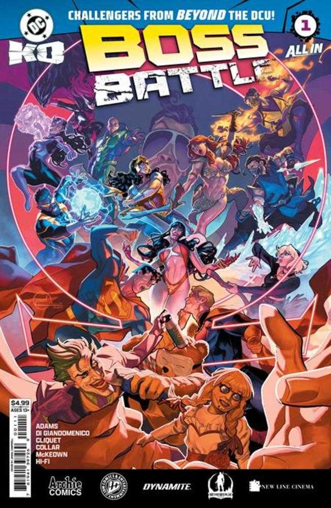 DC K.O. BOSS BATTLE #1 (ONE SHOT) COVER A JAMAL CAMPBELL (DC 2026) Comic